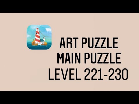 Art Puzzle Main Puzzle Level 221-230 - YouTube