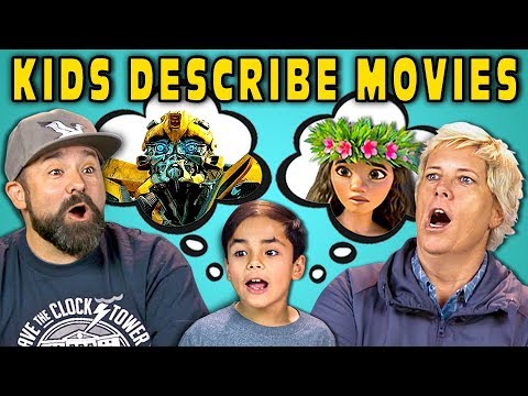 CAN PARENTS GUESS MOVIES DESCRIBED BY KIDS? (React)