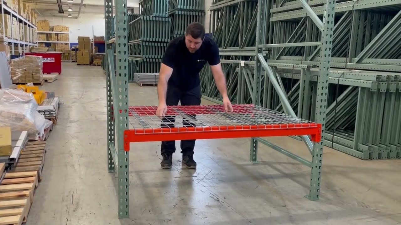 How to Assemble Industrial Pallet Racking