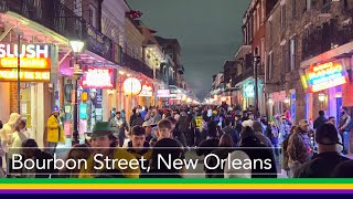 Bourbon Street French Quarter New Orleans walk dur
