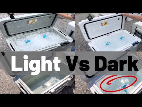 Does The COLOR Of Your Cooler Impact Ice Retention? YES, But....