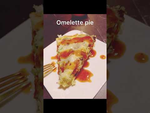 Best egg pie breakfast - lunch ever! Healthy Surinamese food #cooking #food #recipe #asmr