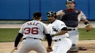 White Sox, Red Sox throw down after George Bell hit by pitch