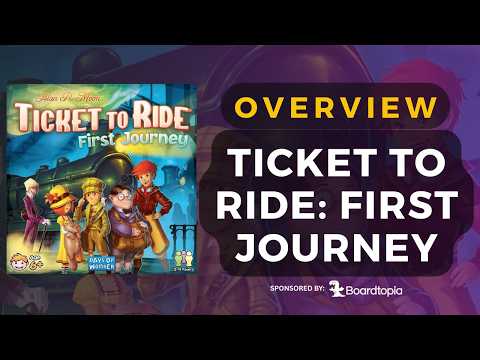 Ticket to Ride: First Journey Overview with my Son! [Sponsored by Boardtopia] | DaniCha