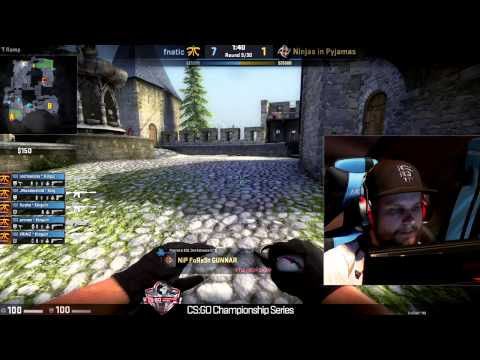 PGL CCS DHB15 - NiP vs Fnatic (Cobblestone Match 2)