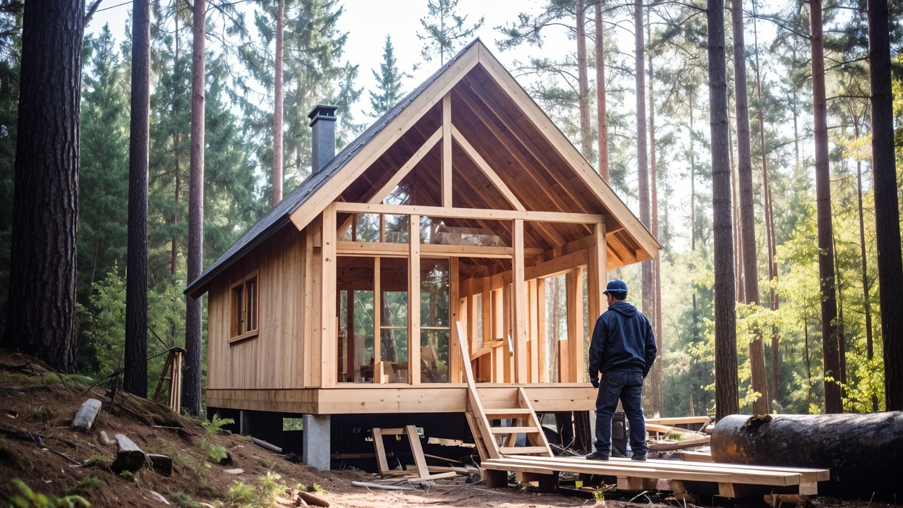 This is Shocking! He Built This House All by Himself in 35 Days