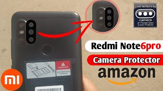 Redmi Note 6 pro Camera Glass Protector, Redmi Note 6 pro Camera Guard