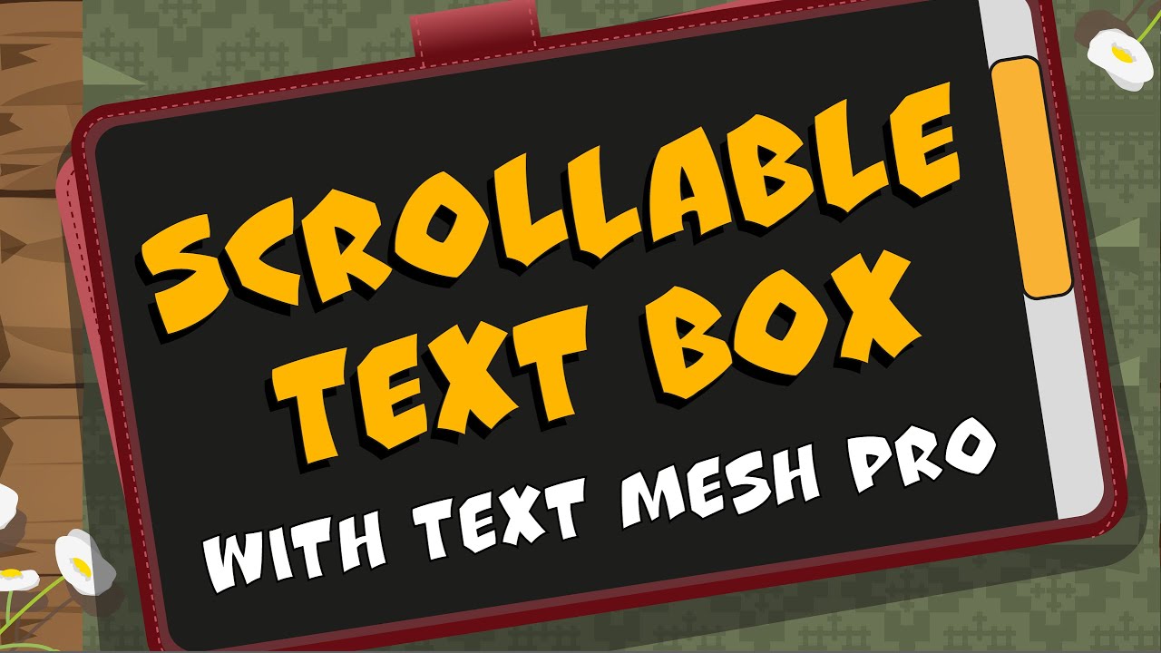 How to Create a Scrollable Text Area with TextMeshPro in Unity 6 💛