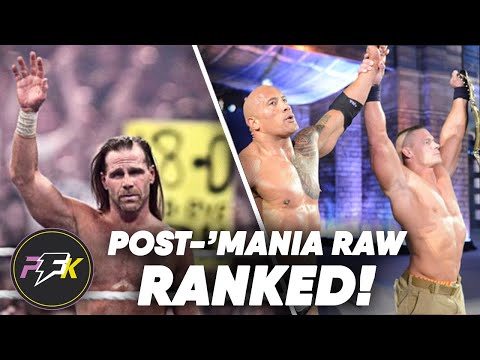 Ranking EVERY Post-WrestleMania Raw: The Good, the Bad, & The Great | PartsFUNknown