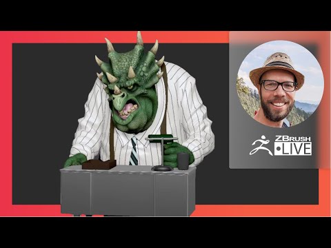 Stylized Characters With Ryan Kittleson – ZBrush 2022