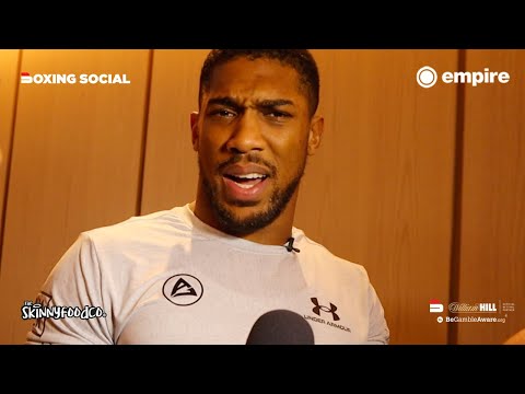 "SHOULD DILLIAN WHYTE EVER FIGHT AGAIN" - Anthony Joshua RESPONDS After Failed Test & Talks Helenius