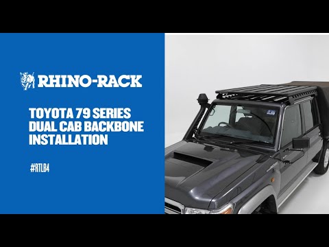 Rhino-Rack | Toyota Landcruiser 79 Series Backbone Installation