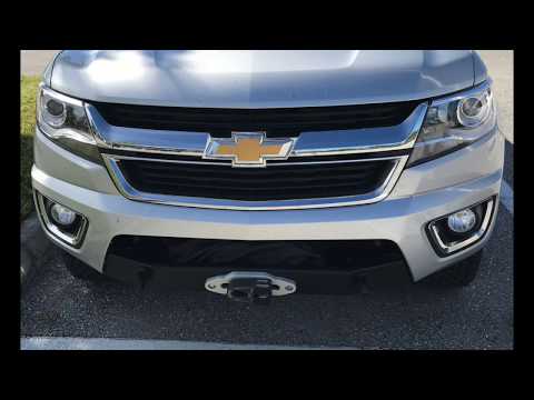 DIY NEVER GET STUCK !! Chevy Colorado Bumper Winch Install #camping #overlanding #offroad #forest