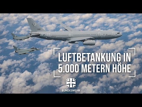 Durstige Eurofighter: So betankt der Airbus A330 | Bundeswehr