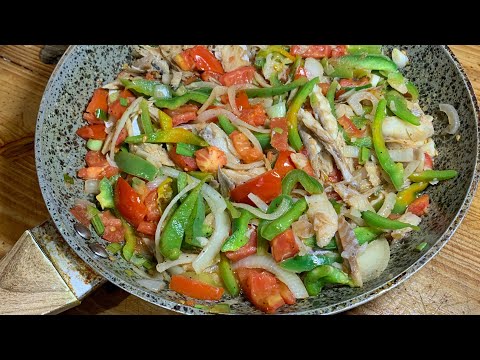How To Cook Saltfish | Cook Up Saltfish With Vegetables | Saltfish with Vegetables