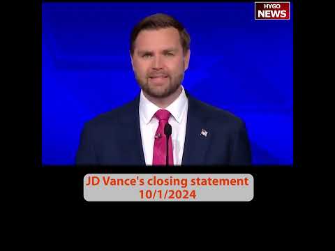 Tough job: You've got to pretend Trump didn't deliver; Vance's closing statement