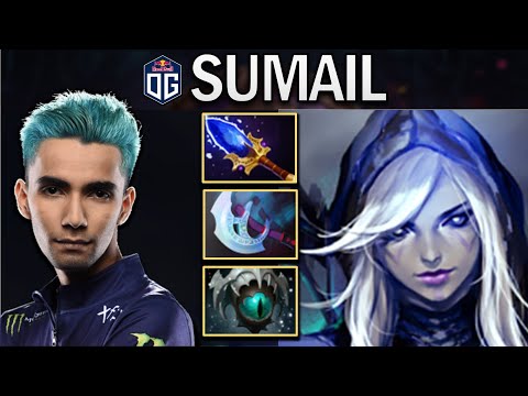 OG.SUMAIL DROW RANGER WITH AGHANIMS-SKADI - DOTA 2 PRO GAMEPLAY