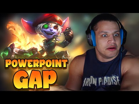 POWERPOINT GAP | TYLER1 TRISTANA ADC | FULL GAME
