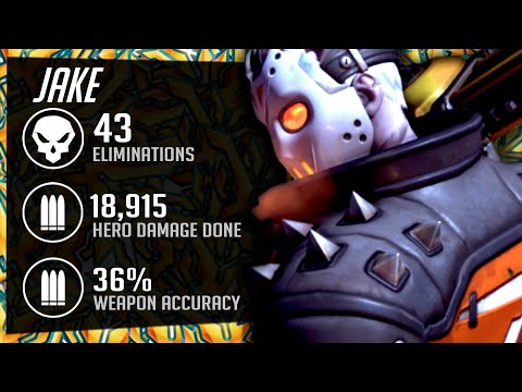 JAKE is DOMINATING AS SOLDIER 76! 43 ELIMS! OVERWATCH 2 SEASON 2 TOP 500