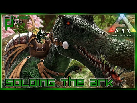SPINO AND FEATHERLIGHT TAMING ON ELDRITCH ISLAND! Soloing the Ark S5E158
