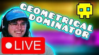 Geometry Dash Beginner | GEOMETRICAL DOMINATOR | LIVE