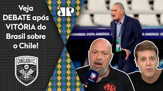 “O Tite é limitadíssimo, e o Brasil tem um time fraco”: Veja debate após 1 a 0 no Chile