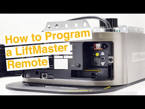 Program a LiftMaster Remote in 30 seconds