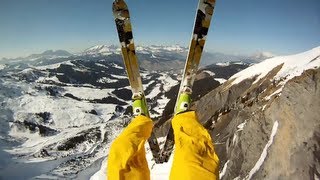 GoPro HD: Avalanche Cliff Jump with Matthias Giraud