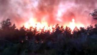 Texas Wildfire: Davis Cemetery Fire 2