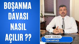 Boşanma Davası Nasıl Açılır? #boşanma #avukat