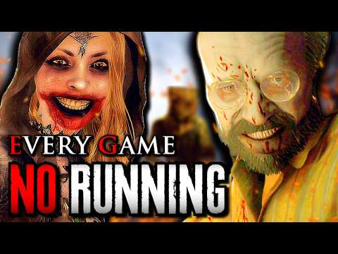 Can I BEAT EVERY Resident Evil Game WITHOUT RUNNING? (On The HARDEST DIFFICULTY)