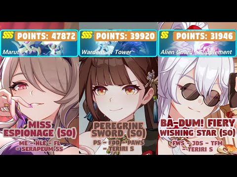 Honkai Impact 3rd:Ex-Memorial Arena | Ver 8.6 W4 | SSS Marut, Warden, SS Guard | (S0) - ME, PS, FWS