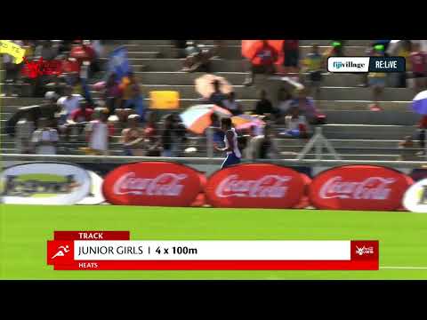 Re:Live Heats | Junior Girls 4x100m Heat 2 | Day 3