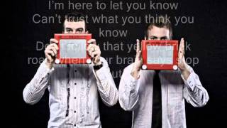 FM static - My brain says stop but my heart says go (lyrics)