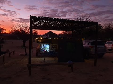 Kgalagadi Camping Winter 2022 Part 1:  Nossob Rest Camp, campsite review, sightings and experiences