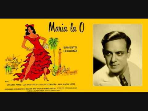 Ernesto Lecuona - Romanza «Mulata infeliz, tu vida acabó...» de "María la O" (1930)