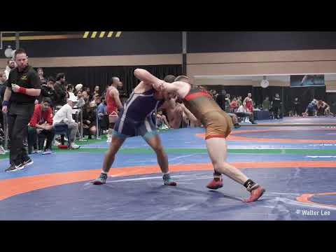 TAYLOR (TJ) PICKERING v ARTEMIS TREPCA [4K VIDEO] - AUSTRALIAN NATIONAL WRESTLING CHAMPIONSHIPS 22