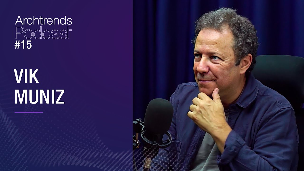 Artista plástico Vik Muniz fala de carreira, família, criatividade e arte - Archtrends Podcast