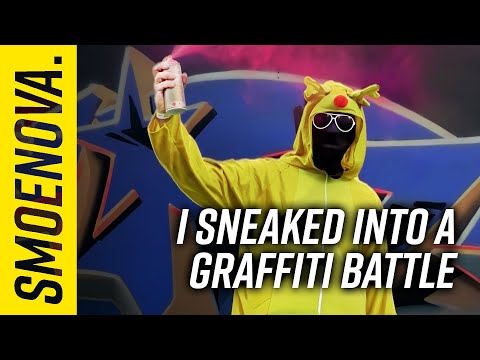 Undercover in a Graffiti Battle – Will they notice?