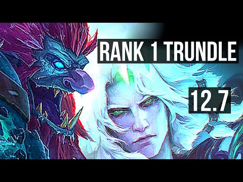 TRUNDLE vs VIEGO (JNG) | Rank 1 Trundle, 69% winrate, 6/2/13, Rank 18 | EUW Challenger | 12.7