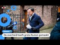 Rutte en zijn ministers stoppen als regering van Nederland