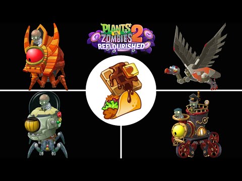 Plants vs Zombies 2: Reflourished – All Boss Fights + Bonus (No Mowers Used) (Version 1.4)