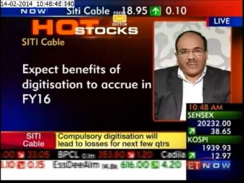 SITI Cable - 3rd Quarter FY 2014 results at ET Now