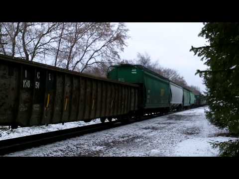 IC&E 6443 leads 273 at Pingree Grove, IL