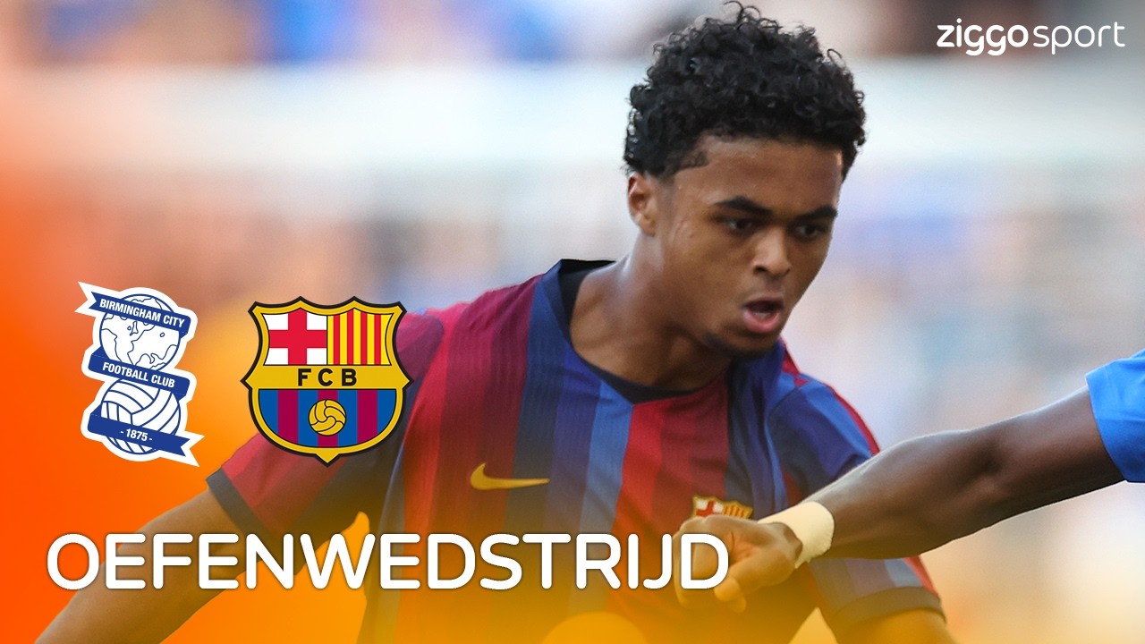 SHANE KLUIVERT IN DE BASIS BIJ BARCELONA!!!😱💫| Birmingham vs Barcelona | Oefenwedstrijd 26/27