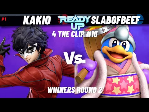 Winners Round 2 - Kakio (Joker) Vs. SlabofBeef (King Dedede) | 4 The Clip #16: Friday The 13th!
