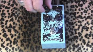 Yellowcake FURRY BURRITO fuzzy overdrive demo with Gibson SG & Dr Z Antidote