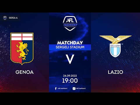 AFL ITALY SERIA A 2 TUR GENOA-LAZIO
