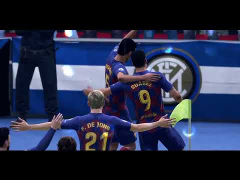 Barcelona VS Intermilan  HUJAN GOLLL..... #Barcelona #Intermilan