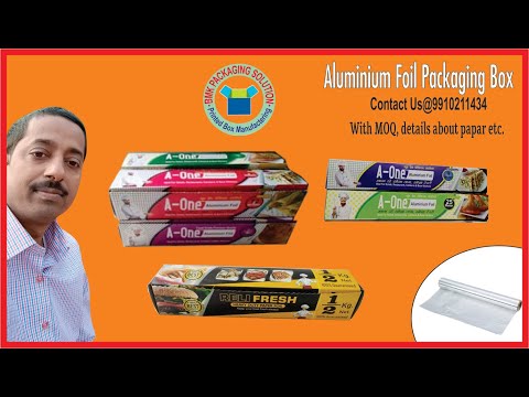 Aluminium Foil Packaging Box